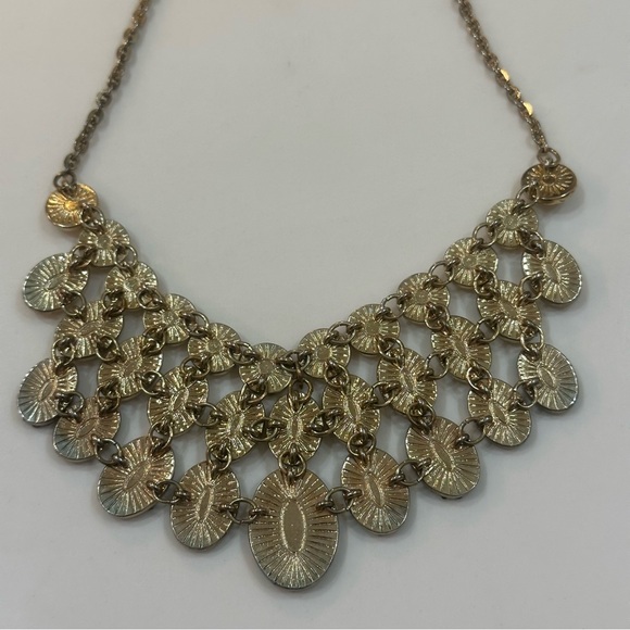 New York & Company Multi-Row Bib Statement Necklace - Picture 5 of 13